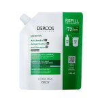Vichy dercos shampooing traitant pellicules et d�mangeaisons cheveux normaux / gras �co - recharge 390ml ...