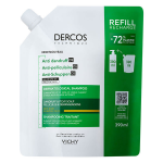 Vichy dercos shampooing traitant pellicules & dmangeaisons cheveux secs en co - recharge 390ml