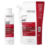 Vichy dercos technique shampooing energy + 200ml + Écorecharge 500ml Vichy dercos technique shampooing energy + 200ml + Écorecharge 500ml
