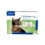 Virbac effipro duo insecticide chat spot on pipette boite de 4