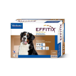 Virbac effitix très grand chien insecticide chien de 40 à 60kg spot on pipette boite de 4 Virbac effitix très grand chien insecticide chien de 40 à 60kg spot on pipette boite de 4