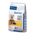 Virbac veterinary hpm chien senior small ( - 10kg + 10 ans toy ( - 5kg + 12ans) croquettes 3kg