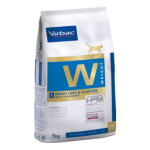 Virbac veterinary hpm diet chat weight 1 loss (surpoids >30%) & diabte croquettes 3kg