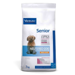 Virbac veterinary hpm neutered senior small ( + 10ans - 10kg) toy ( + 12ans - 5kg) croquettes 7kg