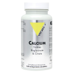 Vit'all + calcium formes bisglycinate et citrate 100 comprim�s s�cables