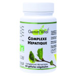 Vit'all + complexe h�patique bio 60 g�lules v�g�tales