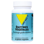 Vit'all + enzymes végétales 30 gélules végétales Vit'all + enzymes végétales 30 gélules végétales