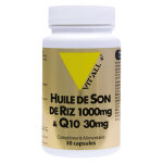 Vit'all + huile de son de riz 1000mg + q10 30mg 30 capsules