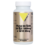 Vit'all + huile de son de riz 1000mg + q10 30mg 60 capsules