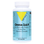 Vit'all + oméga 3 - 6 - 9 50 capsules Vit'all + oméga 3 - 6 - 9 50 capsules