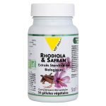 Vit'all + rhodiola & safran bio extraits standardisés 30 gélules végétales Vit'all + rhodiola & safran bio extraits standardisés 30 gélules végétales
