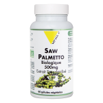 Vit'all + saw palmetto bio 500mg extrait standardis 60 glules vgtales