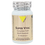 Vit'all + super vital complexe total multi - vitamines et minraux 30 comprims scables