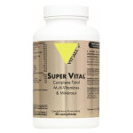 Vit'all + super vital complexe total multi - vitamines et minraux 90 comprims scables