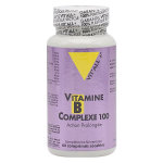 Vit'all + vitamines b complexe 100 action prolonge 60 comprims