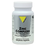 Vit'all + zinc complexe zinc, vitamine b6, manganse 100 glules