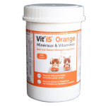 Vit'i5 orange minéraux et vitamines chien chat 250g Vit'i5 orange minéraux et vitamines chien chat 250g