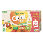 Vitabio cool fruits multiparfums format familial 4 recettes 20 gourdes x 90g