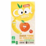 Vitabio cool fruits pomme banane acrola bio lot de 12 x 90g