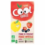 Vitabio cool fruits pomme fraise myrtille acrola bio lot de 12 x 90g