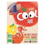Vitabio cool jus pomme fraise acérola bio lot de 4 x 105ml Vitabio cool jus pomme fraise acérola bio lot de 4 x 105ml