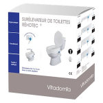 Vitadomia sur�l�vateur de toilettes r�hotec blanc 10cm