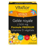 Vitaflor apiculte gelée royale 2500mg vitamine d 20 ampoules Vitaflor apiculte gelée royale 2500mg vitamine d 20 ampoules