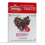 Vitalp - bonbons sans sucre - fruits rouges 25g