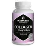 Vitamaze collagne 600mg + hyaluronique 60 capsules