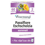 Vitarmonyl actifs naturels passiflore eschscholtzia 60 comprimés Vitarmonyl actifs naturels passiflore eschscholtzia 60 comprimés