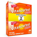Vitascorbol c1000 a croquer complment alimentaire vitamine c 2x20 comprims