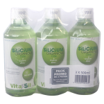 Vitasil silicium organique ortie cuivre et zinc lot de 3 x 500ml