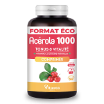 Vitavea ac�rola 1000 vitamine c go�t cerise 60 comprim�s � croquer
