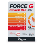 Vitavea force g power day double action ginseng, guarana, caf�ine 20 comprim�s