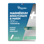 Vitavea magn�sium bisglycinate et marin + vitamine b6 fatigue stress & sommeil 60 g�lules
