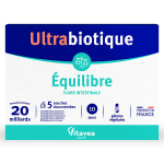 Vitavea ultrabiotique quilibre - probiotiques - flore intestinale 10 glules