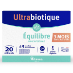 Vitavea ultrabiotique quilibre - probiotiques - flore intestinale 90 glules