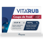 Vitavea vita'rub coups de froid jour / nuit - 12 gélules Vitavea vita'rub coups de froid jour / nuit - 12 gélules