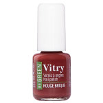 Vitry be green vernis à ongles n°072 rouge brique 6ml Vitry be green vernis à ongles n°072 rouge brique 6ml