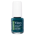 Vitry be green vernis  ongles n107 bleu paon 6ml