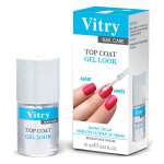 Vitry nail care top coat gel look 10ml
