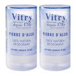 Vitry pierre d'alun grand mod�le 120g lot de 2