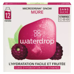 Waterdrop microdrink snow et hydratation saveur m�re 12 cubes pour eau