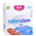 Waterwipes lingettes pures lot de 4 + 1 gratuit