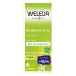 Weleda citrus dodorant au citrus bio lot de 2 x 100ml