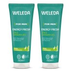 Weleda duo gel douche 3 en 1 energy fresh 2x200ml