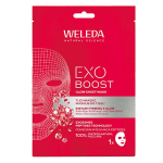 Weleda exo boost glow masque en tissu grenade � peptides de maca 20ml