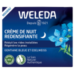 Weleda gentiane bleue & edelweiss crème de nuit redensifiante bio 40ml Weleda gentiane bleue & edelweiss crème de nuit redensifiante bio 40ml