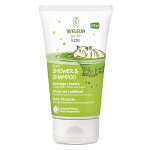 Weleda kids shampooing douche 2 en 1 citron vert ptillant 150ml