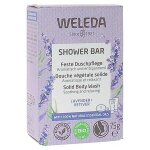 Weleda shower bar douche v�g�tale solide lavander & v�tivier bio 75g